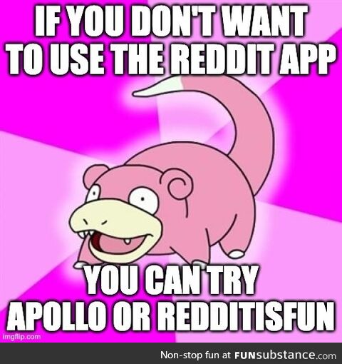 There are options