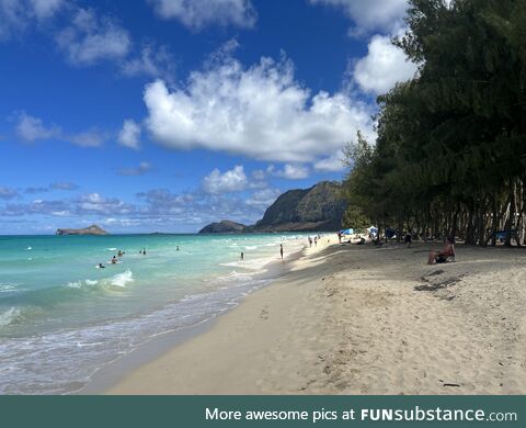 Beach in Oahu