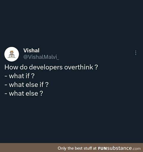 Overthinking
