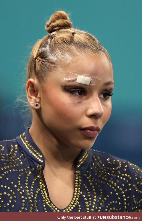 Brazilian bronze medalist gymnast Flávia Saraiva