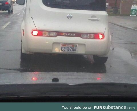 Super Sweet personalized plate