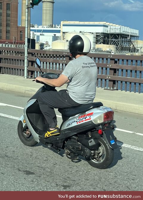 The ultimate driving machine [Boston, MA]