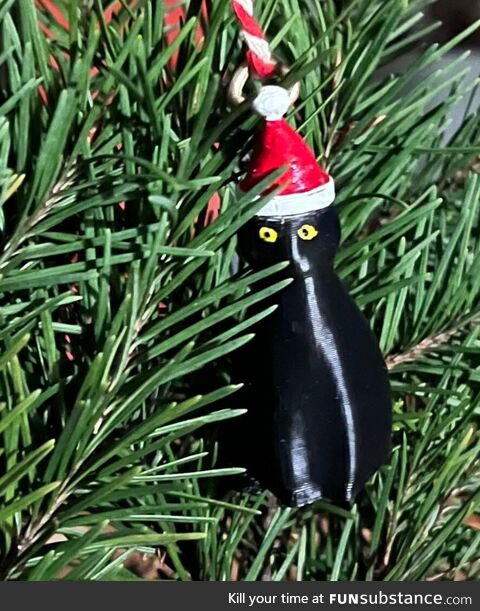 He sees you when you're sleeping