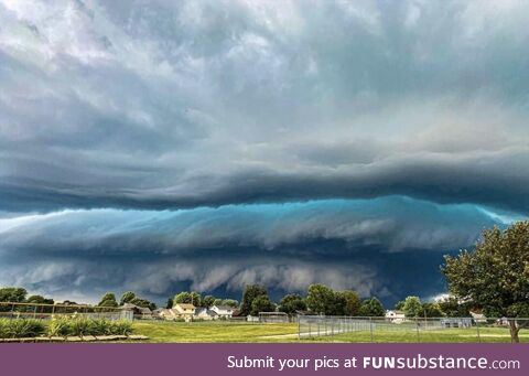 Storm rolling through iowa