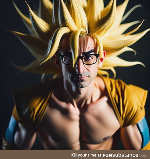Super saiyan john oliver