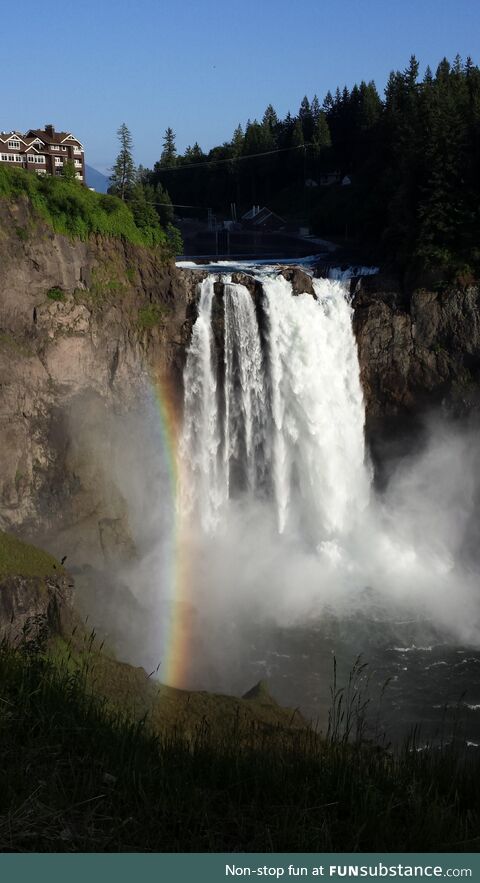 [OC] Snoqualmie falls