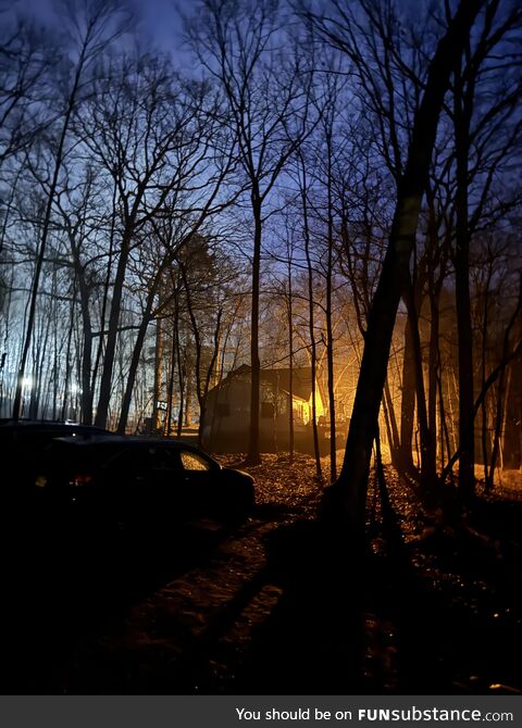 Christmas eve dawn