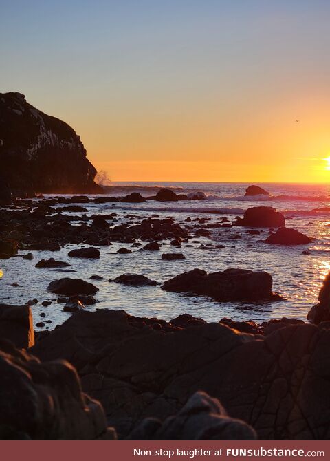 [OC] A beautiful evening in Crescent City, CA