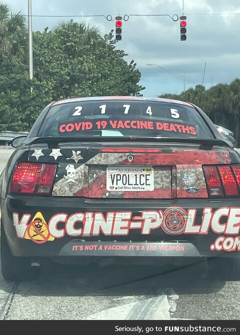 Vaccine Police (Spotted in Florida)