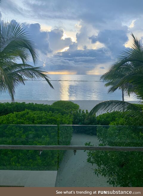 Cloudy morning at the Mayakoba Resort, Mexico [OC]