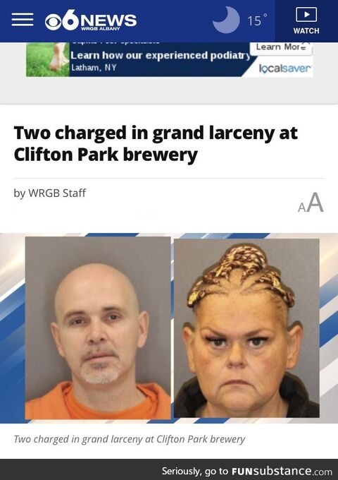 Poor guy got mixed up with a super villain