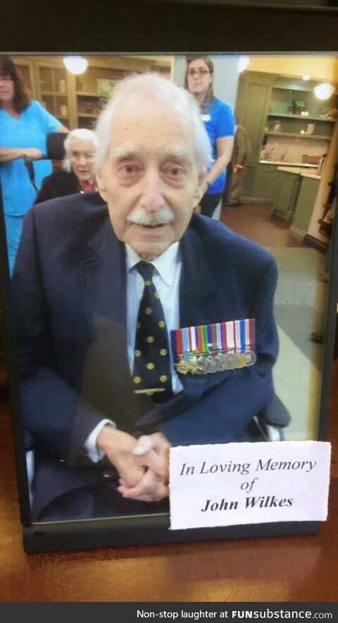 Thank you grandad for your hard fight in WW2