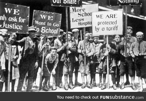 Child labor strike in Philadelphia