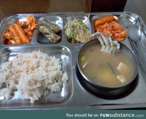 School Lunch in South Korea