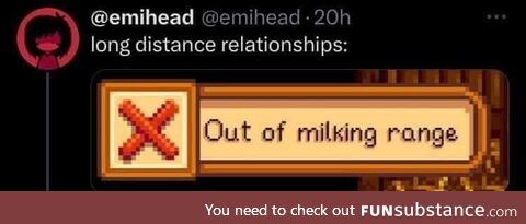 Optimal milking range achieved, commencing