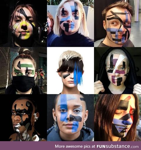 Anti Facial Recognition makeup