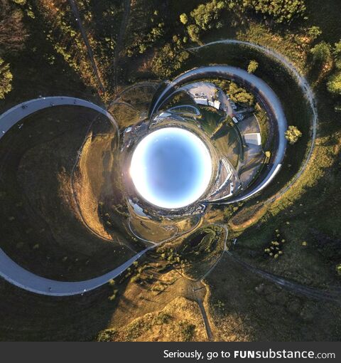 Warped 360 image