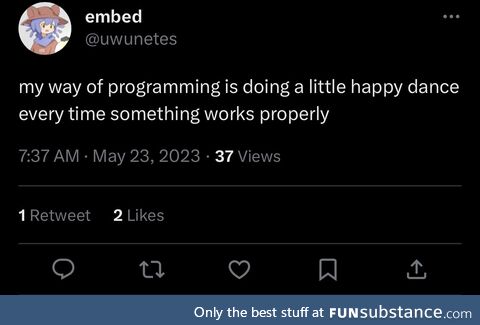It works