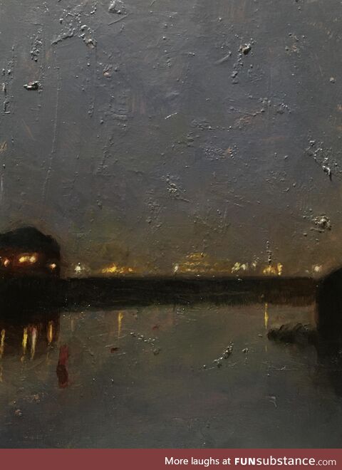 Evening in Liverpool :) my oil painting (OC)