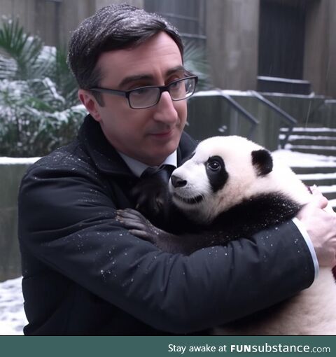 John Oliver saving pandas