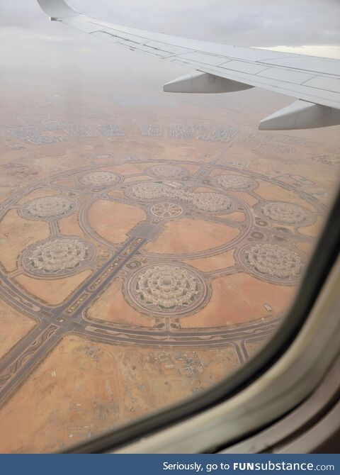 [OC] The "Octogon" Egypt's ministry of defense from the air