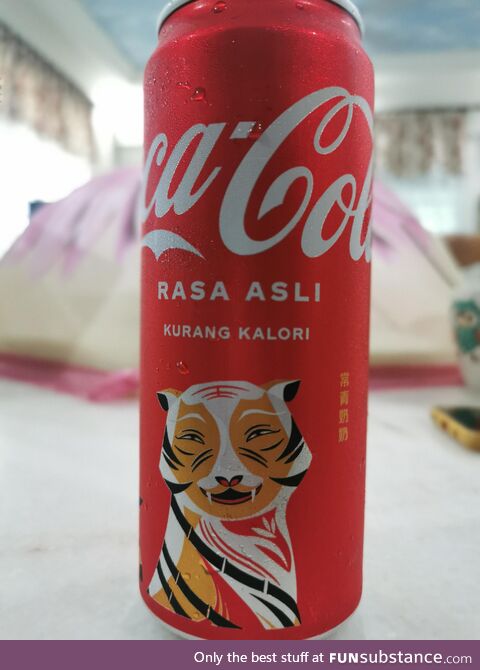 This tiger looks high