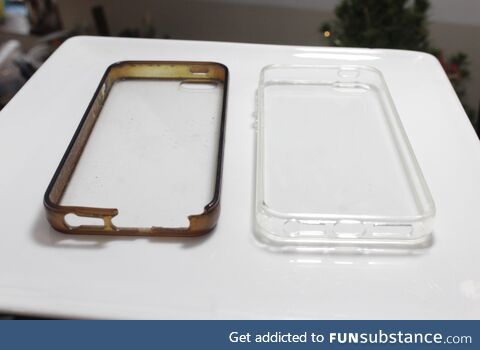 I bought the exact same phone case 5 years later
