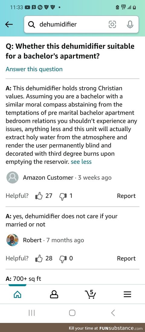 Shopping for a dehumidifier. Enjoyed these answers to this question