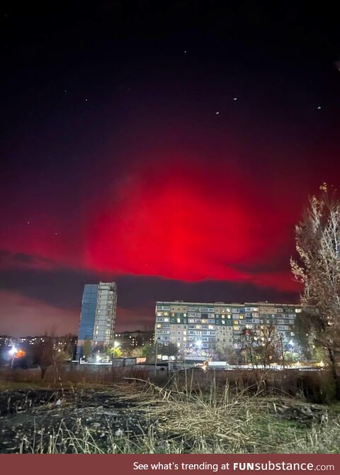 Northern Lights in Ukraine