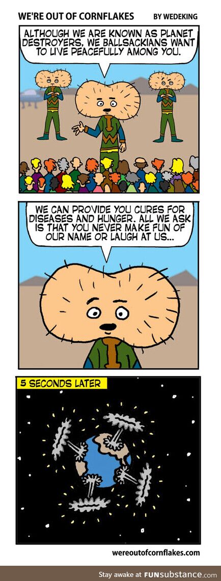 Our new alien friends