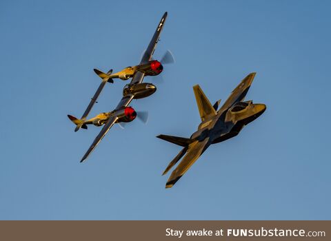 Got to witness the F-22 Raptor!