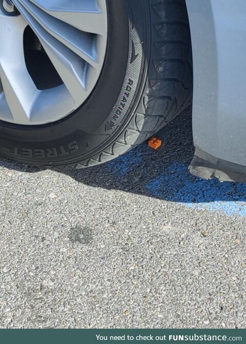 Just saw in parking lot... They coming for us?