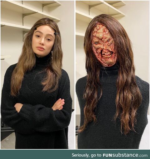 Make up is doing magic