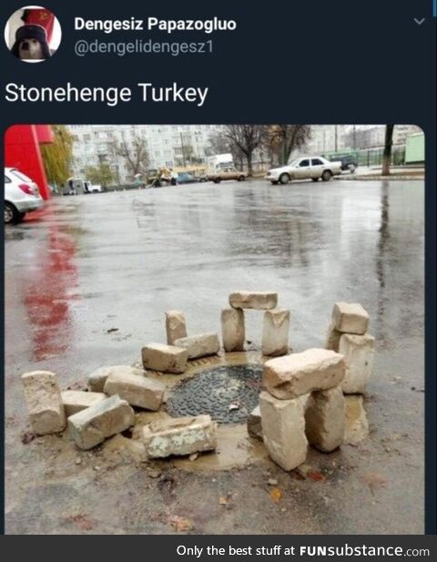 Stonehenge turkey
