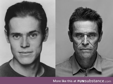 If "you die a hero or live long enough to become a villain" was a person  Willem Dafoe