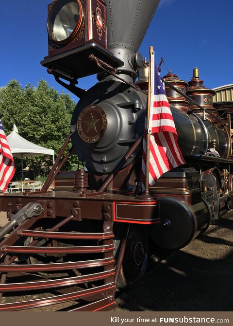 [OC] Glenbrook, an 1875 steam locomotive