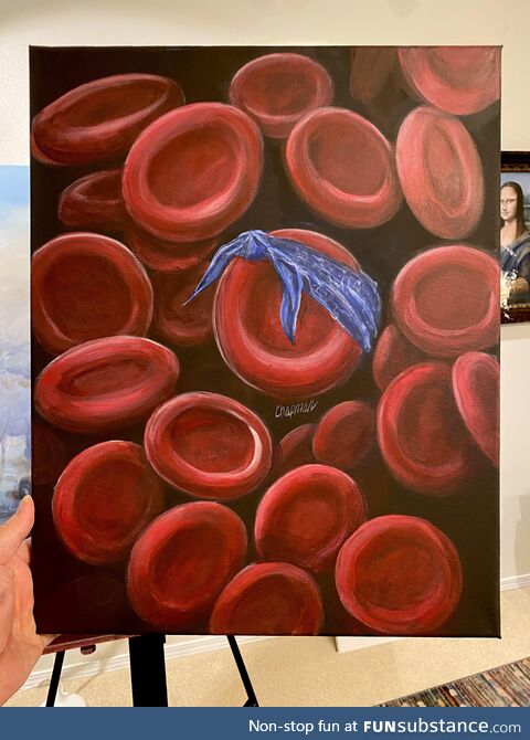 Just finished this painting. Can’t decide on a name for it