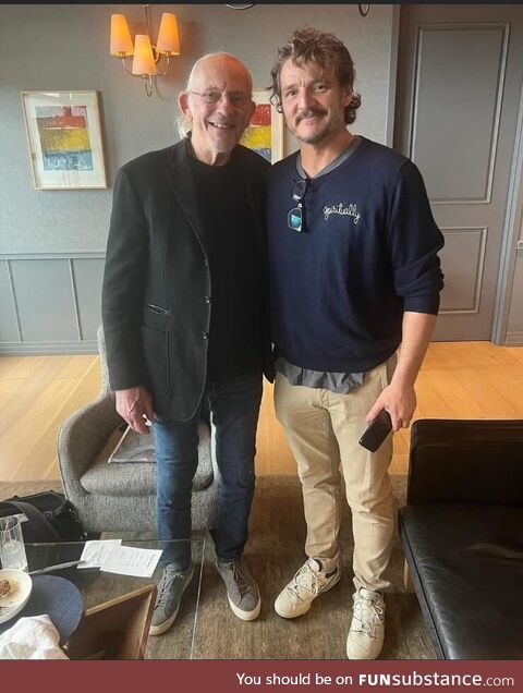 Mandelorian and DeLorean Man