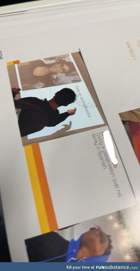 Can’t believe the yearbook club put Mia Khalifa in last year