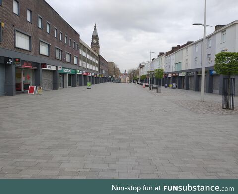 [OC] Bolton, but unusually quiet