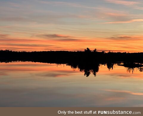 Sunset in Northwest Wisconsin