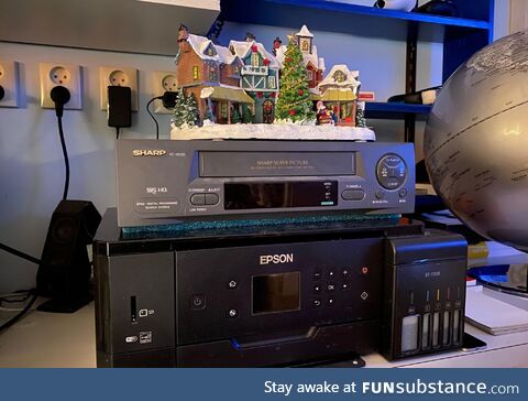 Video capture equipment set up and ready to go!