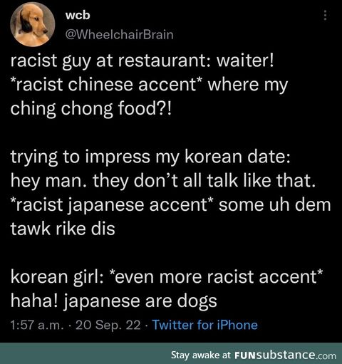 Impolite excited melted