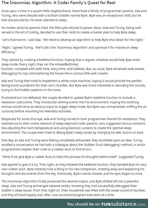 The Insomniac Algorithm: A Coder Family's Quest for Rest