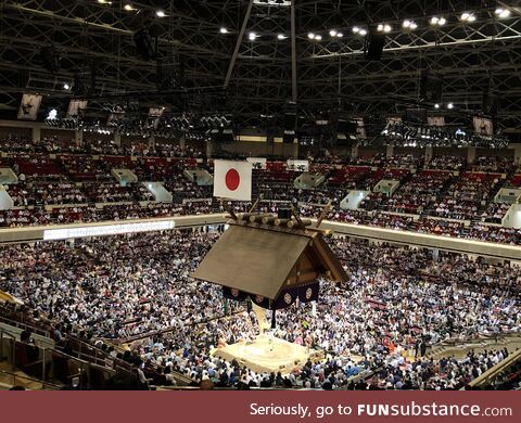Sumo tournament in Tokyo, Sept. 2022