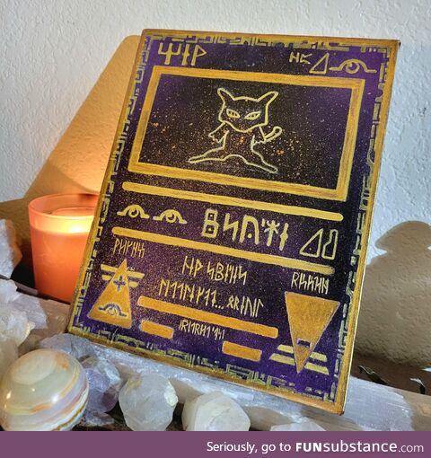 Painted Ancient Mew! And it came out well!!