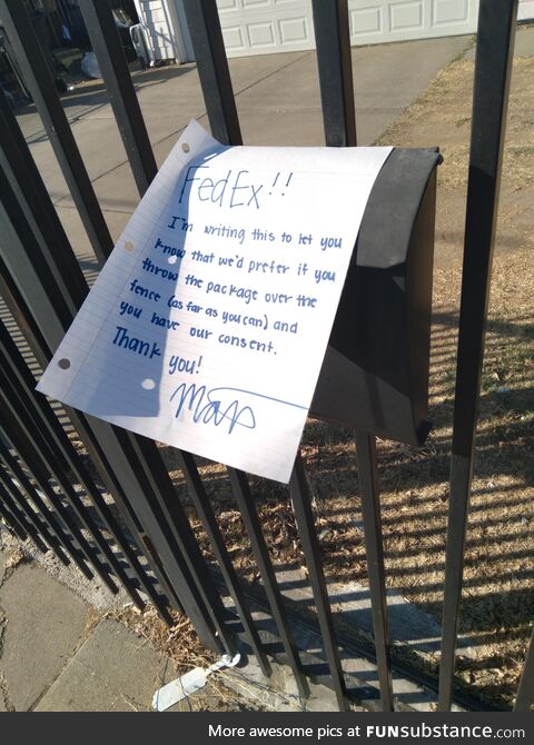 Found in a suburb in California