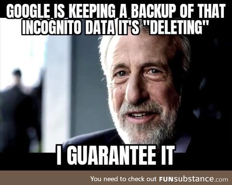 Just in case for a rainy day