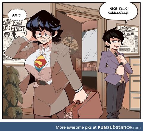 Clara Kent and Lewis Lane