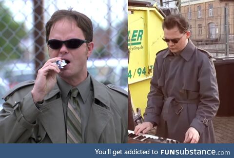 William Maybelline of Lebanon Hanover is Dwight Schrute of The Office